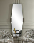 Orson - Mid-Century Tall Mirror - Bronze / Brown