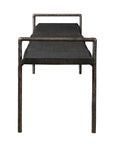 Chandos - Wooden Bench - Dark Gray