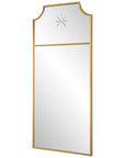 Caddington - Tall Mirror - Brass