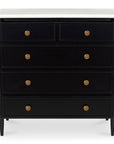 Eleanor - 5 Drawer Chest - Black