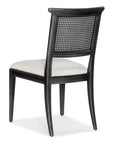 Charleston - Upholstered Seat Side Chair (Set of 2) - Black