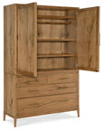 Cashiers - Wardrobe Hutch - Almond