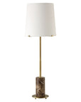 Sepia - Brown Marble Buffet Lamp