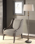Vetralla - Floor Lamp - Silver Bronze
