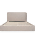 Simon - King Storage Bed - Flecked Beige