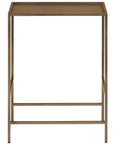 Montclair - Metal Side Table - Light Brown