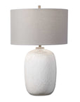 Winterscape - Glaze Table Lamp - White