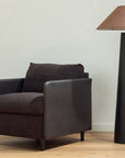 Teller - Accent Chair - Warm Black