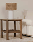 Wiley - Side Table - Vintage Brown