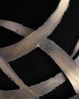 Brushstrokes - Metal Wall Art (Set of 2) - Black
