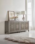 Melange - Emmett Entertainment Console - Dark Gray