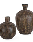 Islander - Vases (Set of 2) - Black