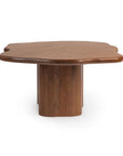 Alvaro - 94" Freeform Dining Table - Chestnut