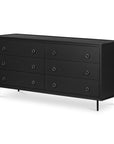 Reagan - 6 Drawer Dresser - Black