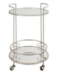 Spritz - Chrome Bar Cart