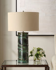 Loch - Green Glaze Table Lamp