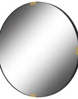 Clip - Modern Round Mirror