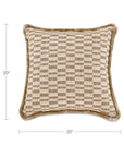 Leone - Accent Pillow - Taupe