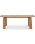 Delta - Oval Outdoor Dining Table - Natural