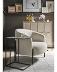 Coalesce - Nikolai Lounge Chair - Pearl Silver