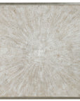 Mesmerize - Abstract Art - Pearl Silver