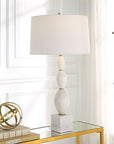 Regalia - White Marble Table Lamp