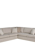 Hadlee - Loveseat 3 Piece Sectional - Gray