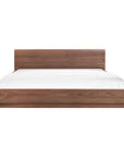 Round Off - King Bed - Natural Walnut