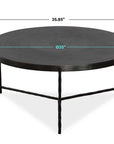 Trellick - Modern Coffee Table - Black