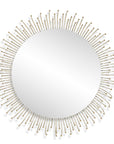 Aga - Round Gold Mirror