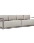 Remsen - Outdoor Large Sofa - Weathered Gray / Dove