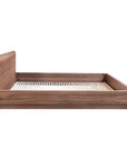 Round Off - Queen Bed - Natural Walnut