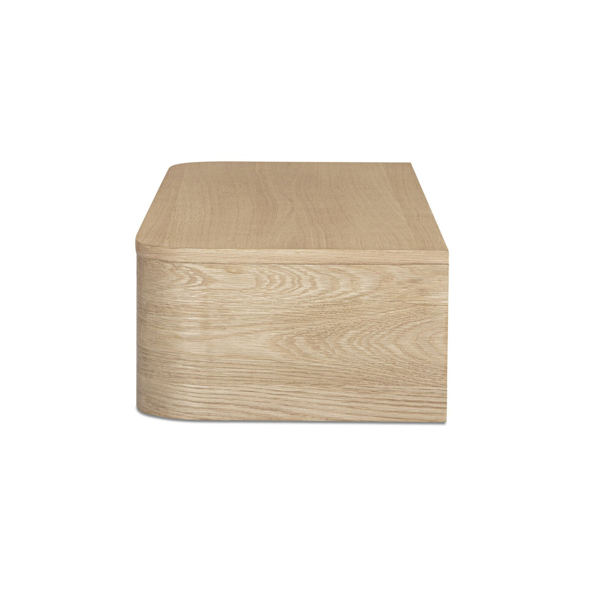 Round - Off Floating Console Table - Natural
