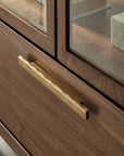 Eleana - Display Cabinet - Medium Wood