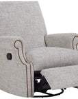 Maria - Swivel Glider Recliner, Special Order - Pearl Silver