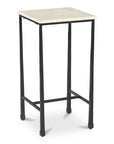 River - Side Table - Botticino Beige
