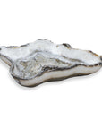 Lunara - Indoor-Outdoor Stone Bowl - Gray / White