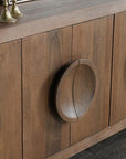 Vally - Mango Wood 6 Door Buffet - Natural