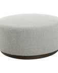 Avila - Large Gray Ottoman / Coffee Table