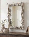 Rooted - Reflection Mirror - Bleached Teak