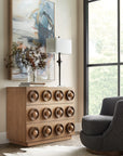 Commerce And Market - Knobby 3-Drawer Accent Chest - Light Brown