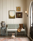 Charleston - Bench - Light Blue / Beige