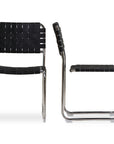 Moma - Stainless Steel Dining Chair (Set of 2) - Black