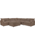 Caplan - 6 Piece Modular Sectional With Ottoman