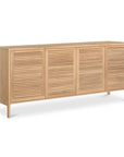 Teeda - 4 Door Sideboard - Light Brown