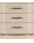 Nouveau Chic - Three Drawer Nightstand - Light Brown