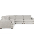 Ludwig - Upholstered 5 Piece Sectional - Ivory