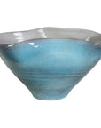 Blue Crest - Ceramic Bowl - Blue