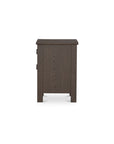 Loren - Small Nightstand - Dark Brown