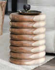Gala - Round End Table - Natural